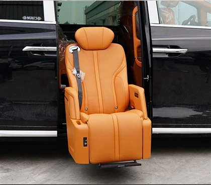 Un asiento para el automóvil para discapacitados